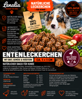 Entenleckerchen mit Obst, Gemüse & Kräutern ca. 1 × 1 cm – mittel bis hart 50g