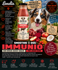 SmoothieDog Immunio Rind – Immun-Boost Hundesmoothie 250 ml  1 Flasche