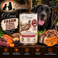 O’Canis Fasan mit Möhren, Buchweizen, Amaranth & Backpflaume – Nassfutter für Hunde