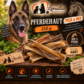 Pferdehaut getrocknet 250 g – harter Kauartikel für Hunde