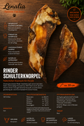 Rinder-Schulterknorpel ca. 20 cm – harter Kauartikel für Hunde