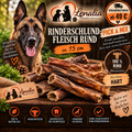 Rinderschlundfleisch rund ca. 15 cm – natürlicher Kauartikel für Hunde