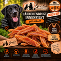 Hähnchenbrust-Innenfilet getrocknet – natürlicher Fleischsnack für Hunde
