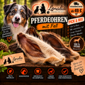 Pferdeohren mit Fell – natürlicher Kauartikel für Hunde