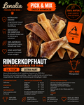 Rinderkopfhaut ca. 15 cm – extra harter Kauartikel für Hunde 1 Stück (Kopie)